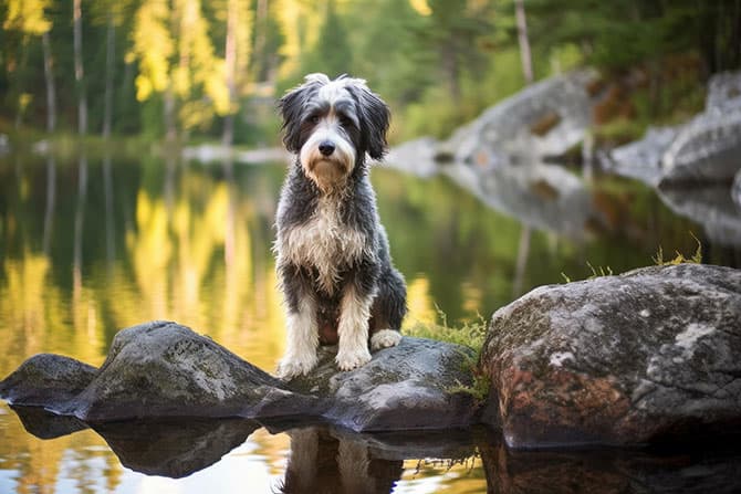 Aussiedoodle: Den intelligente og aktive familiehund – Alt du skal vide